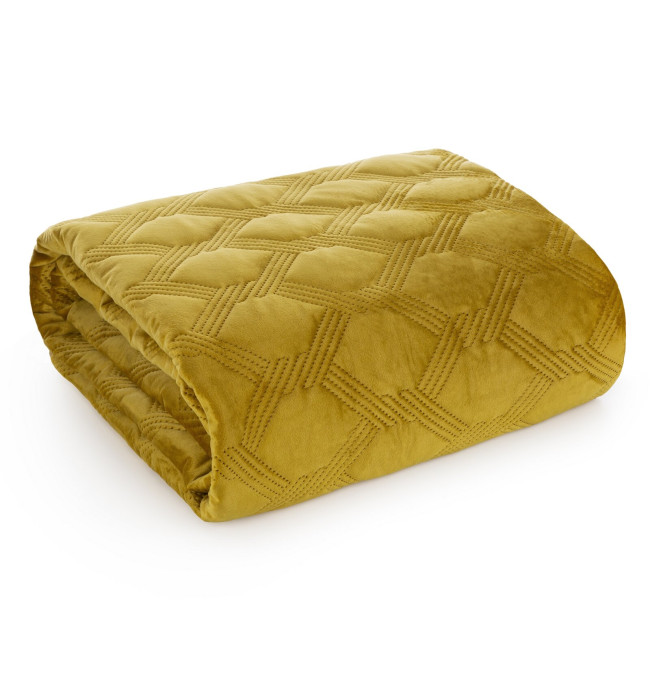 Přehoz na postel SOFIA 5 medový