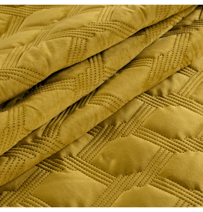 Přehoz na postel SOFIA 5 medový