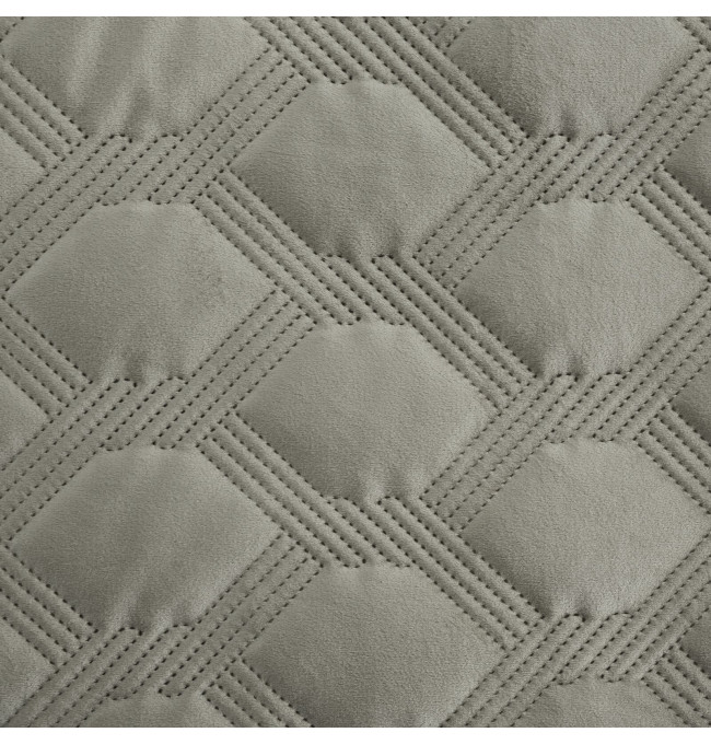 Přehoz na postel SOFIA 5 stříbrný