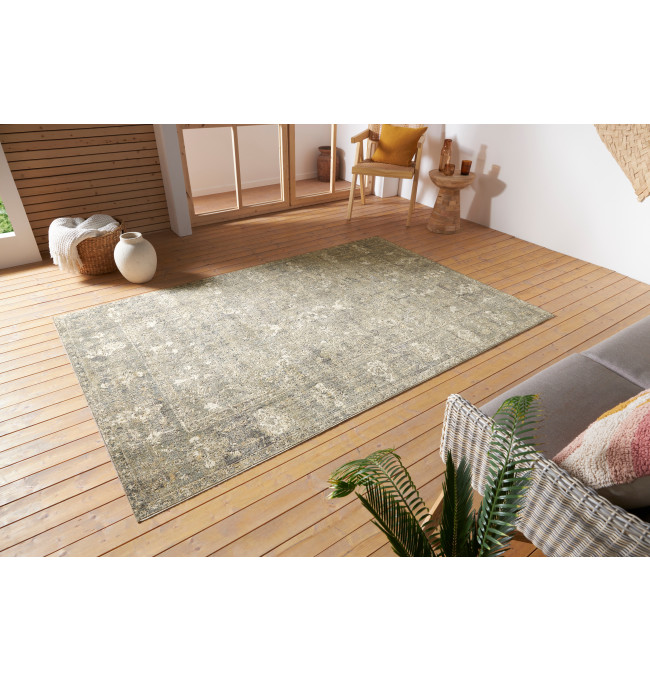 Koberec Hanse Home Cairo Luxor černý / krémový