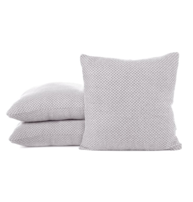 Povlak na polštář AKRYL 3 ocelovo-bílý