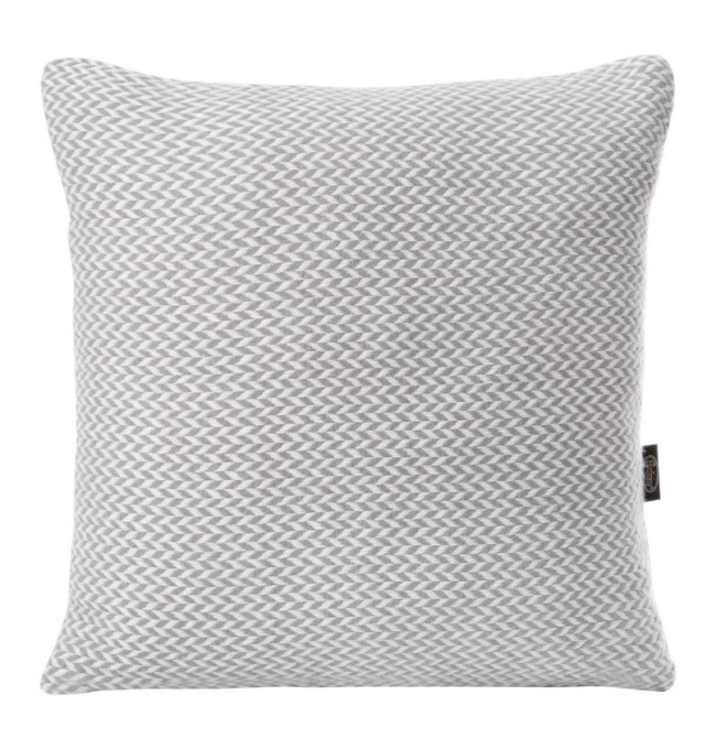 Povlak na polštář AKRYL 3 ocelovo-bílý