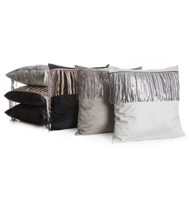 Povlak na polštář JASPER stříbrný