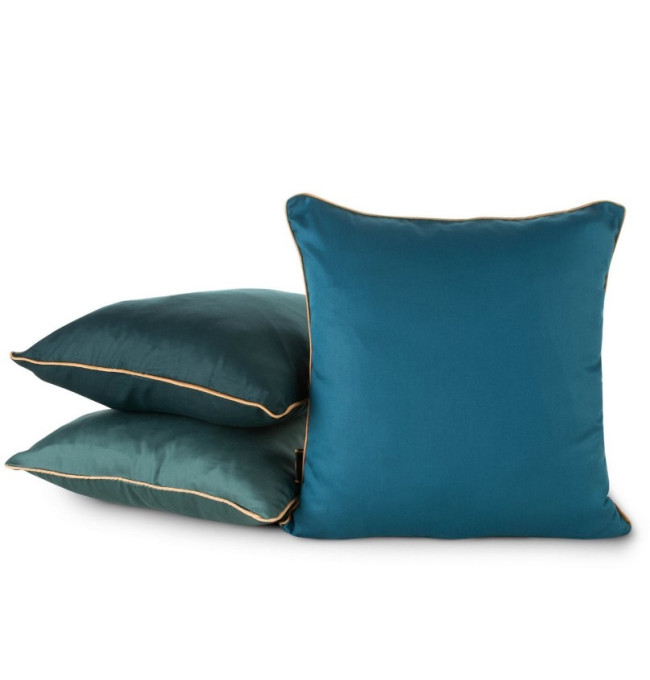 Povlak na polštář PREMIUM 9 zeleno-zlatý