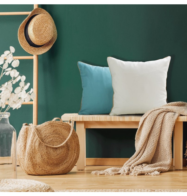 Povlak na polštář PREMIUM 9 zeleno-zlatý