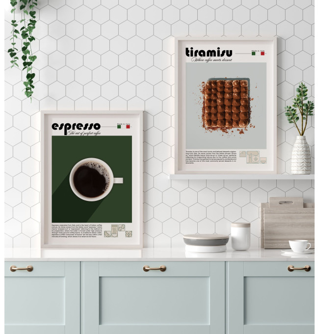 Obraz v rámu 149-W1 CUP OF ESPRESSO