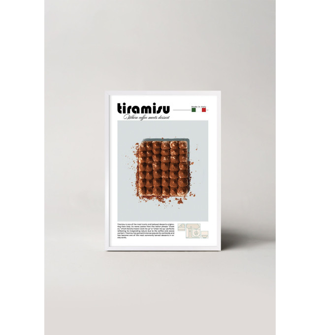 Obraz v rámu TIRAMISU DESSERT 149-W1