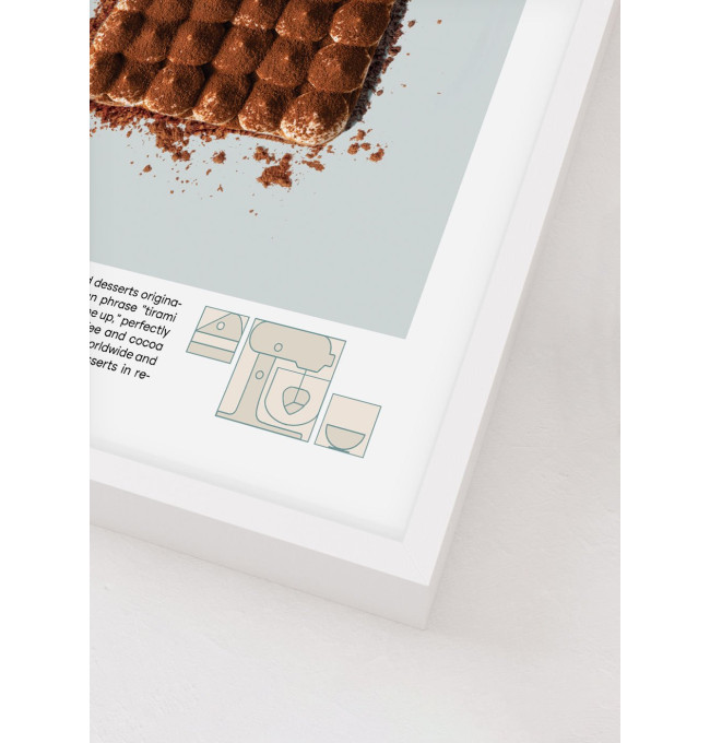 Obraz v rámu TIRAMISU DESSERT 149-W1
