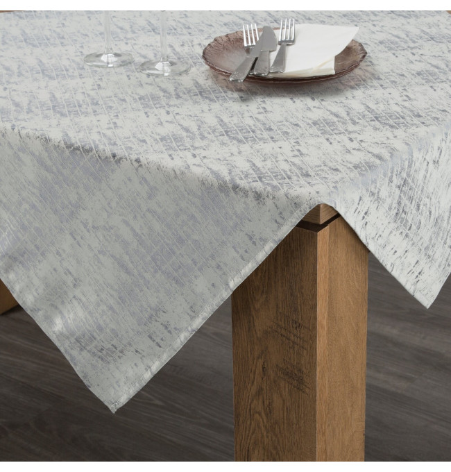 Ubrus ALINA stříbrný