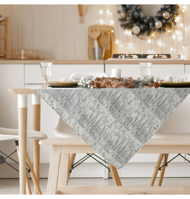 Ubrus ALINA stříbrný