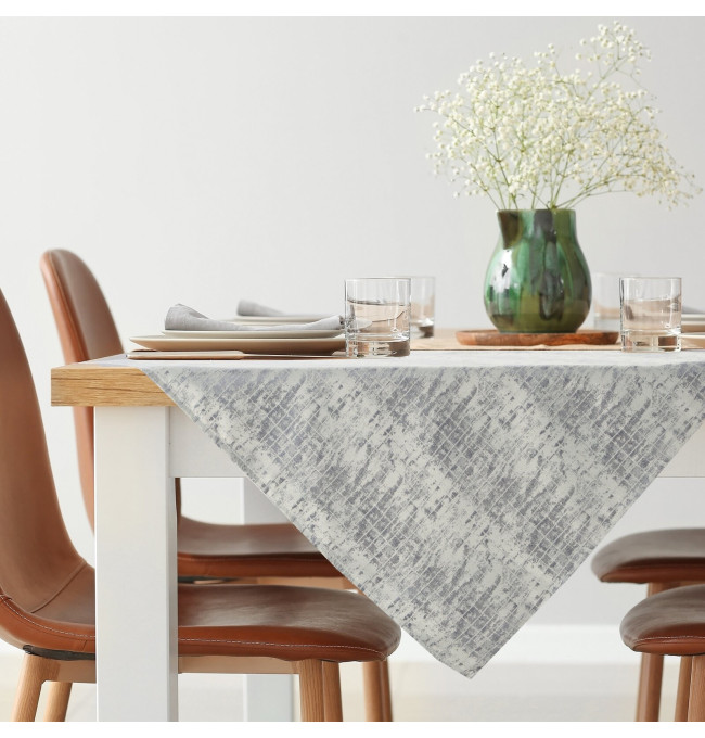 Ubrus ALINA stříbrný