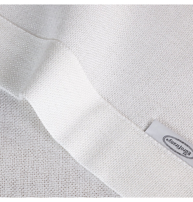 Ubrus BIANCA 2 bílý kruh