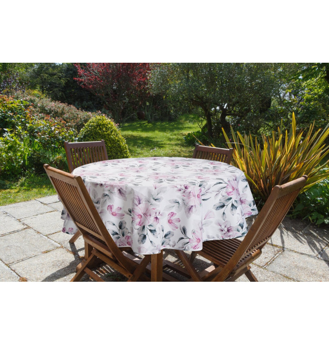 Ubrus GARDEN 30E bílý / růžový