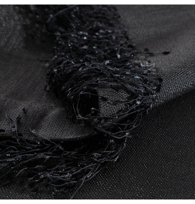 Ubrus JASPER černý kruh