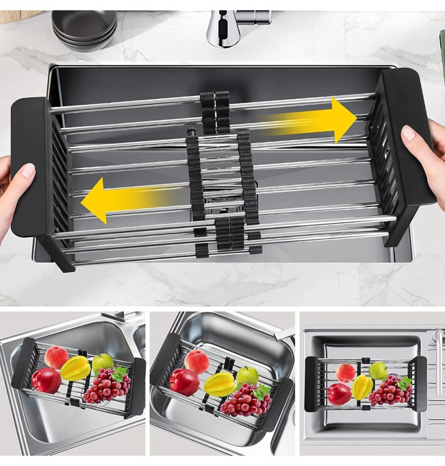 Odkapávač na zeleninu ORDOS černý