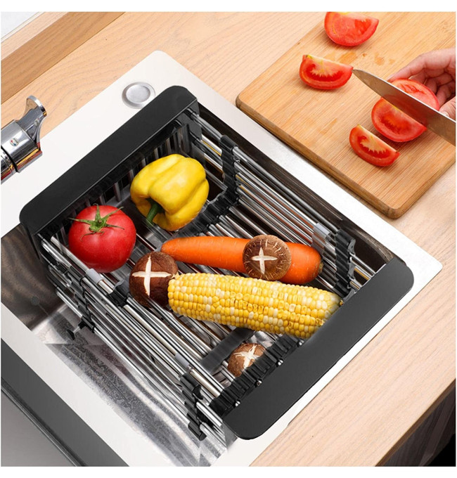 Odkapávač na zeleninu ORDOS černý