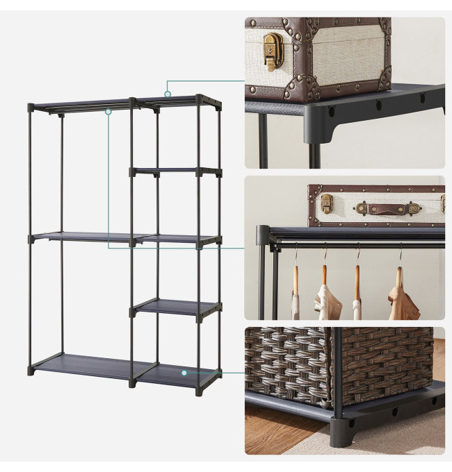 Otevřená šatní skříň RYG024G02