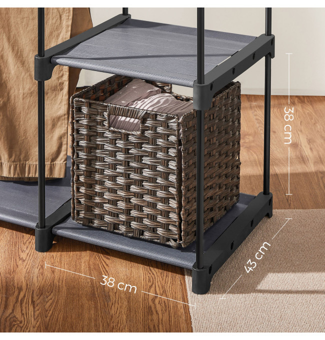 Otevřená šatní skříň RYG024G02