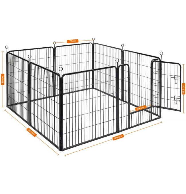 Ohrádka pro psy a domácí zvířata PPK88G
