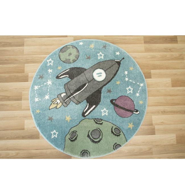 Dětský koberec Lima E183A modrý / zelený