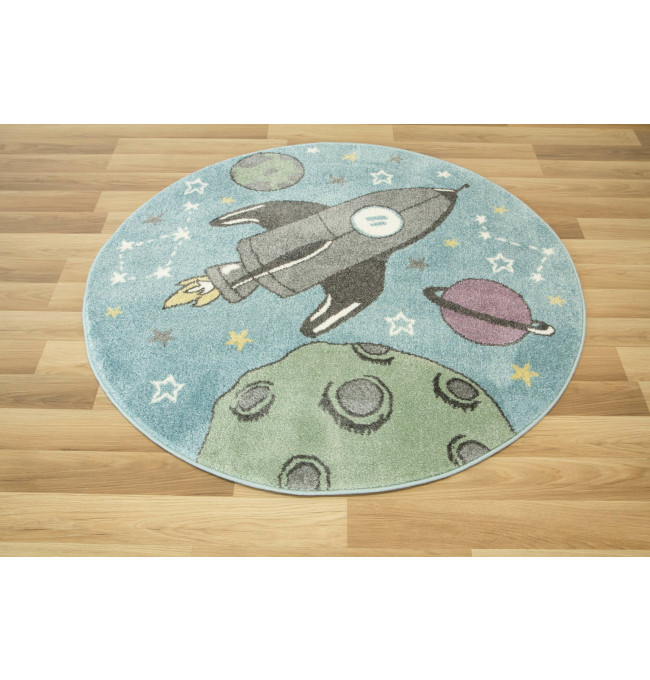 Dětský koberec Lima E183A modrý / zelený