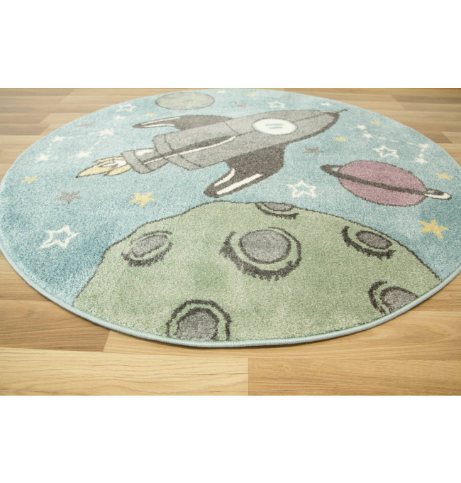 Dětský koberec Lima E183A modrý / zelený