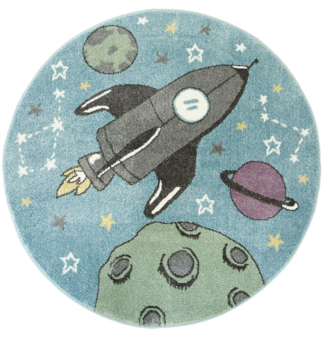 Dětský koberec Lima E183A modrý / zelený