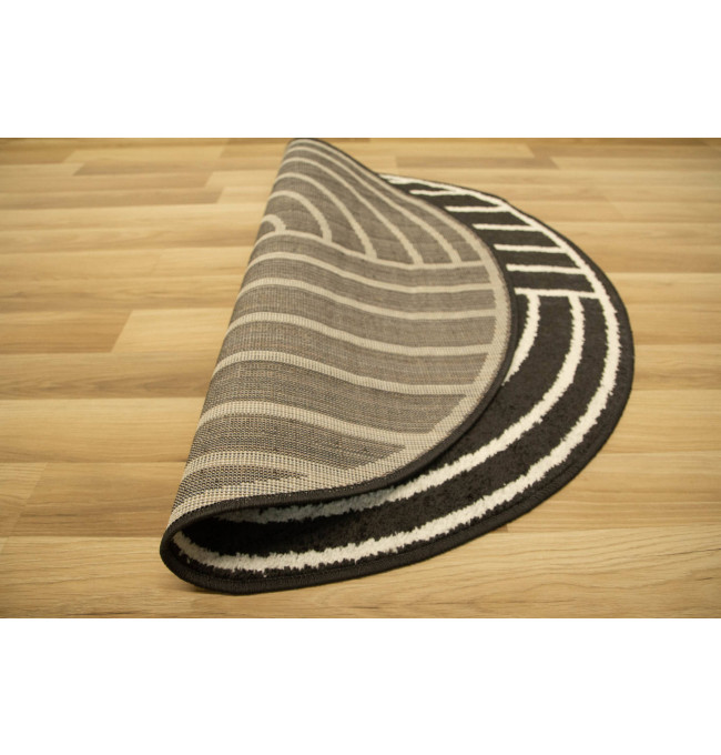 Koberec Lotto černobílý kruh