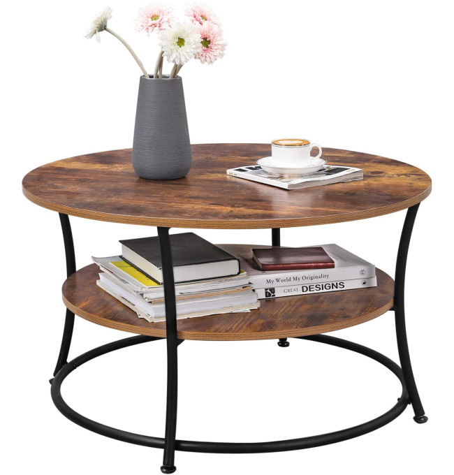 Kulatý kávový stolek LCT80BX