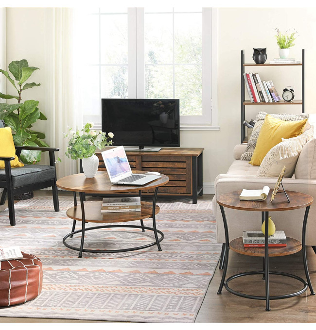 Kulatý kávový stolek LCT80BX