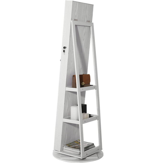 Otočná šperkovnice se zrcadlem JBC62W