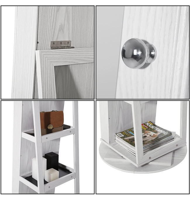 Otočná šperkovnice se zrcadlem JBC62W