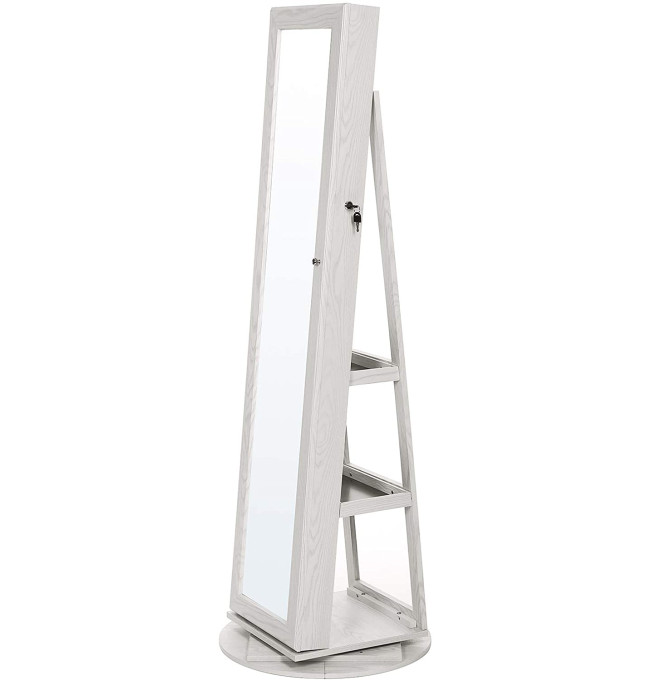 Otočná šperkovnice se zrcadlem JBC62W