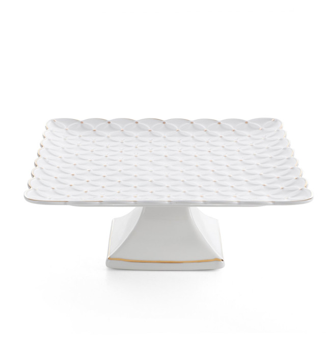 Dekorační podnos BELIA 06 krémový / zlatý