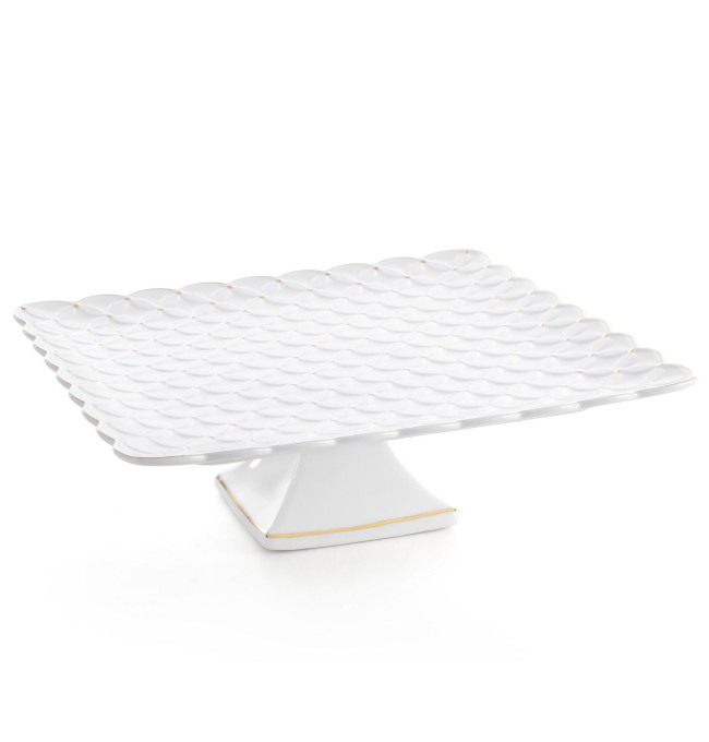 Dekorační podnos BELIA 07 krémový / zlatý