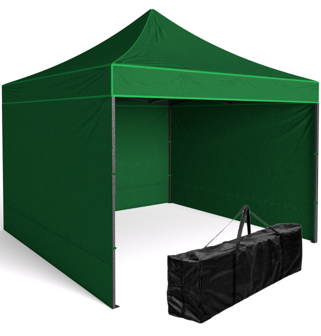 Zahradní párty stan EXPRESS zelený 3x3 m