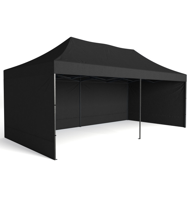 Zahradní párty stan EXPRESS černý 3x6 m