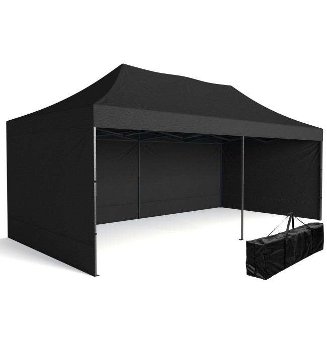 Zahradní párty stan EXPRESS černý 3x6 m