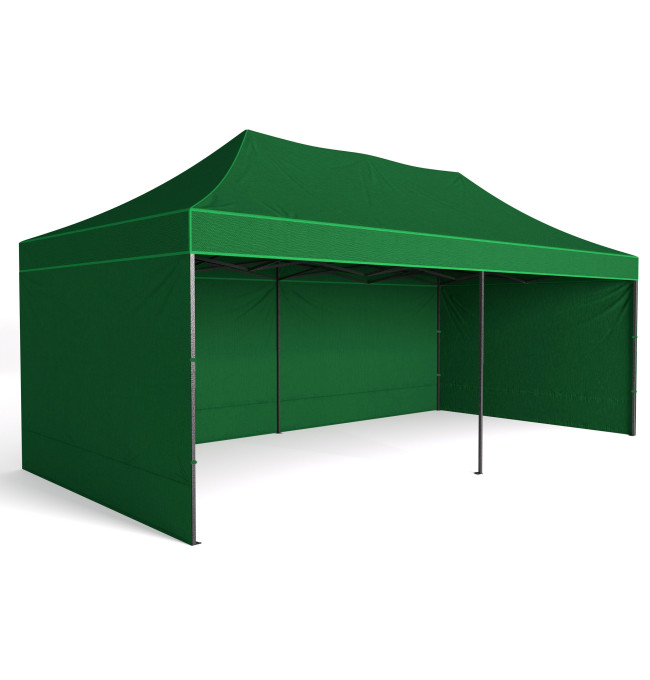 Zahradní párty stan EXPRESS zelený 3x6 m