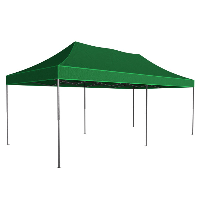 Zahradní párty stan EXPRESS zelený 3x6 m