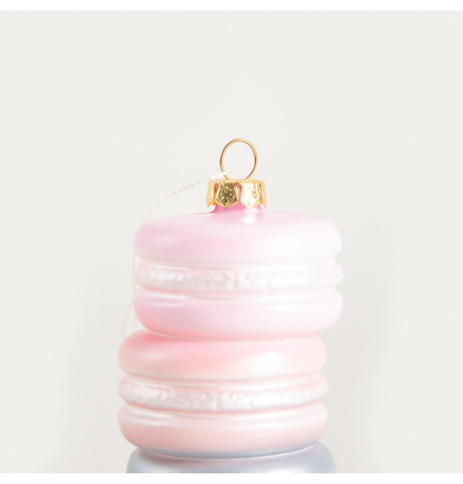 Závěsná vánoční dekorace FAIRYTALE makronky 754098