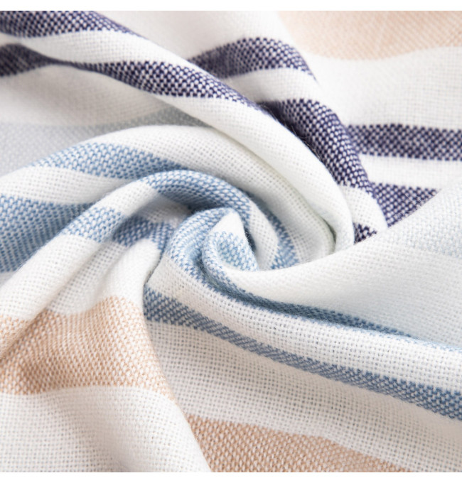 Deka TERRAS bílá s pruhy 241483