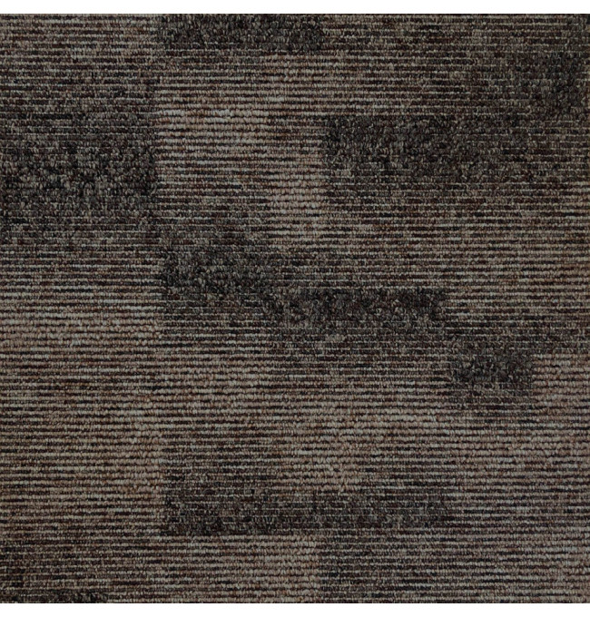 Kobercové čtverce SANTO hnědé 50x50 cm