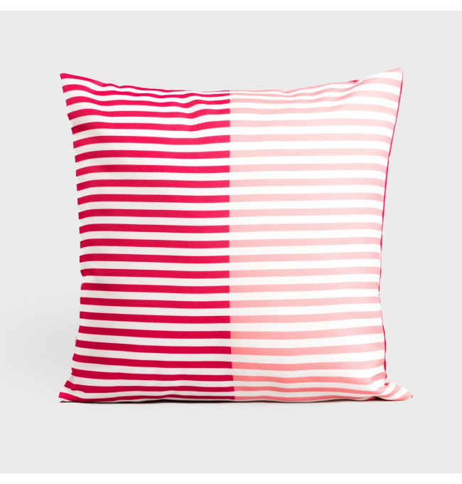 Čtvercový polštář COLOUR BLOCKS růžový 745782