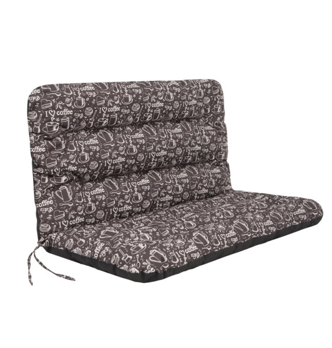 Polštář na houpačku ANIA 120 cm coffee brown