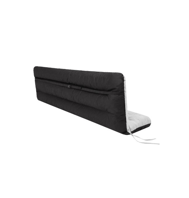 Polštář na houpačku ANIA 120 cm popel, ekolen