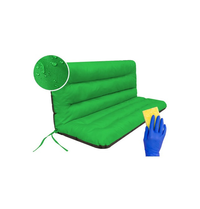 Polštář na houpačku ANIA 120 cm zelený