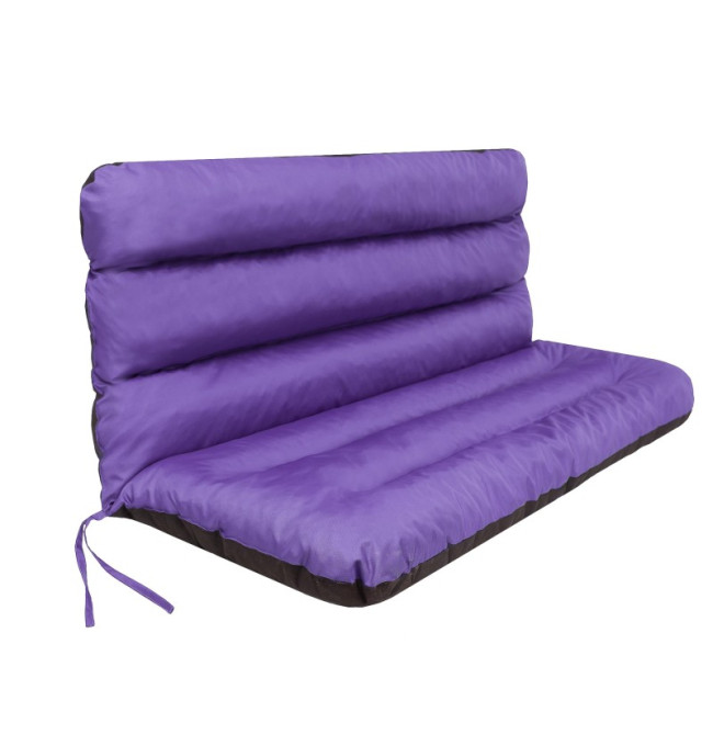 Polštář na houpačku ANIA 150 cm fialový