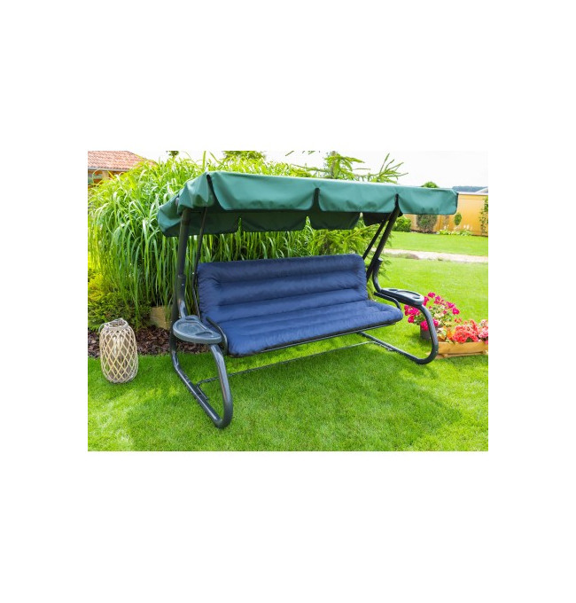 Polštář na houpačku ANIA 150 cm granátový