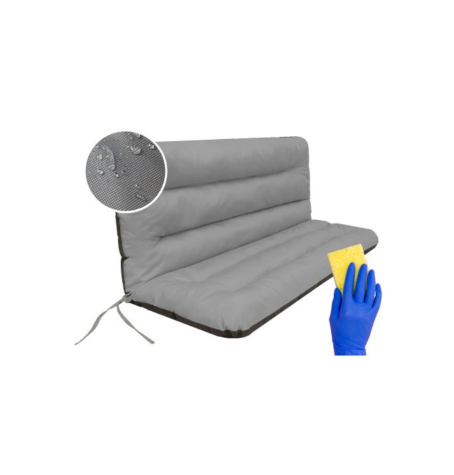 Polštář na houpačku ANIA 180 cm popel